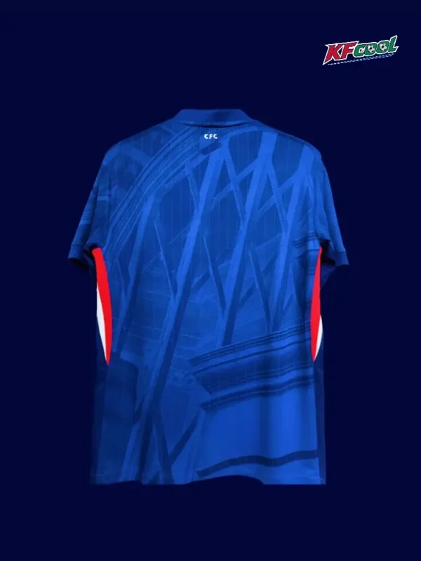 Chelsea 25/26 Home Back Fans Version number back plain