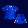 Chelsea 25/26 Kids Home Front Player Version blue jersey youth