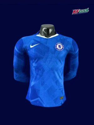 Chelsea 25/26 Home Long Sleeve Front Player Version blue jersey