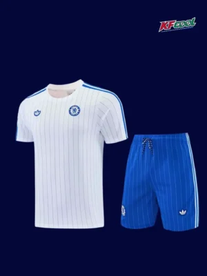 Chelsea White Training Short Suit 26/27