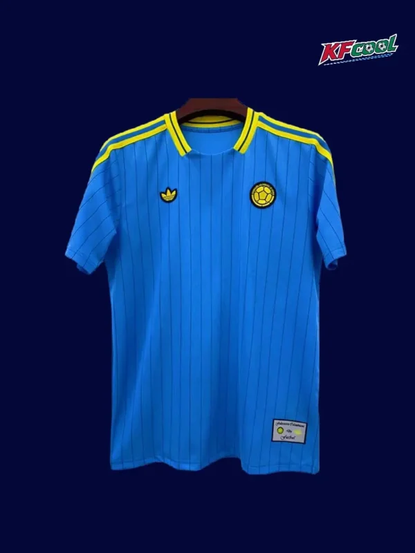 Colombia Blue Training shirts 2526 Fans Version1 - KFCool – Football Jerseys & Soccer Kits Store