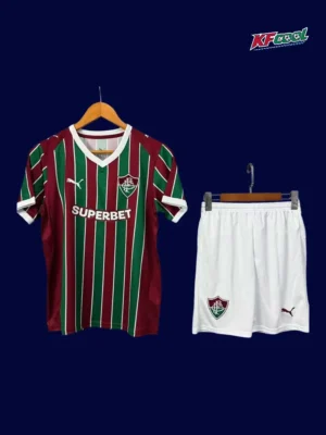 Fluminense Home Kids kits 2627 Fans Version1 Fluminense Home Kids kits 26/27 Fans Version