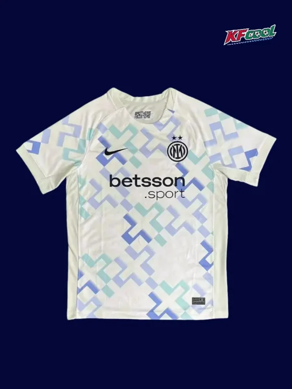 Inter Milan Away White Fans Jersey 25/26 Front View