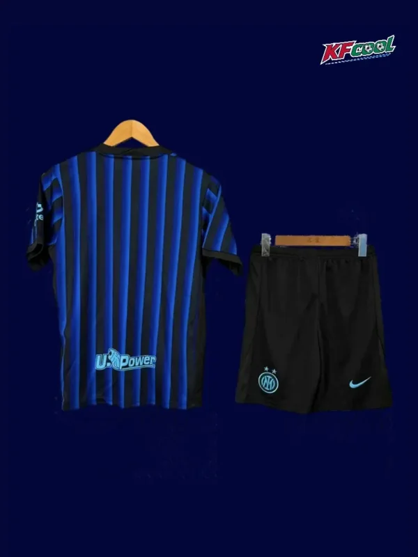 Inter Milan Kids Fans Kit 25/26 Home Back View