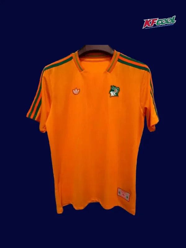 Ivory Coast Orange Training shirts 2526 Fans Version2 - KFCool – Football Jerseys & Soccer Kits Store