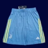 Juventus 2526 Away Fans Shorts Front casual elastic fan shorts