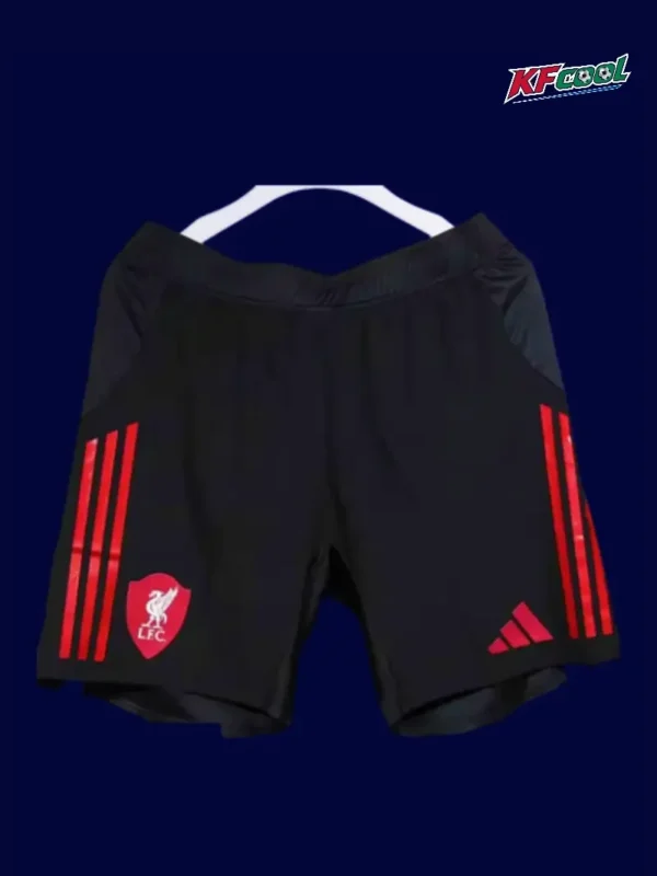 Liverpool Away Black Shorts 25/26 Player Version Front