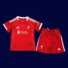 Liverpool Home Red Kids Kit 25/26 Front