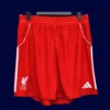 Liverpool Home Red Shorts 25/26 Player Version Front