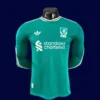Liverpool Third Green Long Sleeve 25/26 Player Version Front