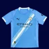 Man City Home Blue 25/26 Fans Jersey Front Display