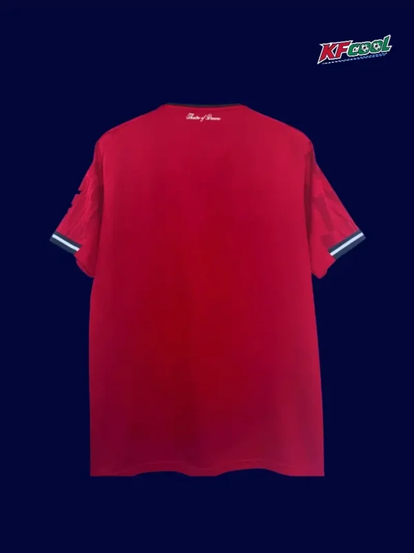 Manchester United Home Red Jersey 2526 Fans Version B - KFCool – Football Jerseys & Soccer Kits Store ManU 25/26 Home Red Jersey Fans Version Back, customizable back, fan fit