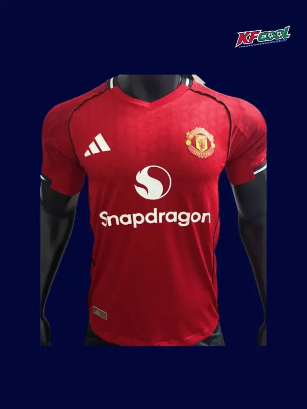 Manchester United Home Red Jersey 25/26 Player Version