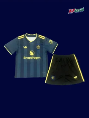 ManU 25/26 Kids Third Fans Front, youth third kit, vibrant