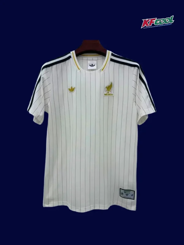 Mexico White Training shirts 2526 Fans Version1 - KFCool – Football Jerseys & Soccer Kits Store