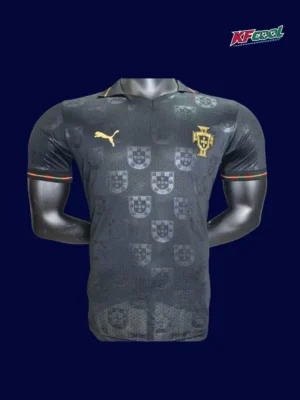 Portugal Away Black Jersey 26/27 Player Version
