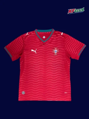 Portugal Home Red Jersey 26/27 Fans Version
