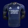 Real Madrid Away Jersey 2526 Player Version A - KFCool – Football Jerseys & Soccer Kits Store Real Madrid Away Front Player 25/26 Dark Jersey