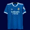 Real Madrid Third Blue Jersey 2526 Fans Version A - KFCool – Football Jerseys & Soccer Kits Store Real Madrid Third Front Fans 25/26 Blue Jersey