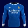 Real Madrid Third Long Sleeve Front Player 25/26 Blue
