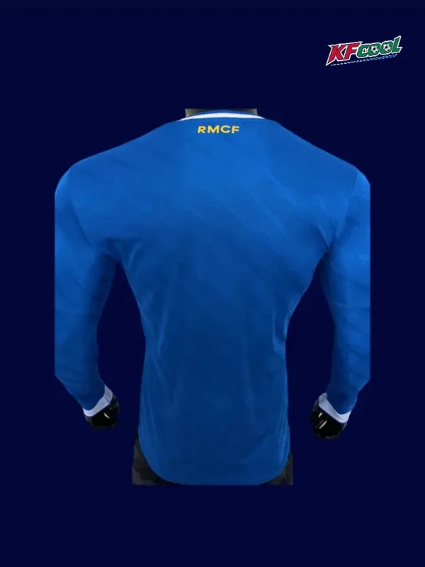 Real Madrid Third Long Sleeve Back Player 25/26 Blue