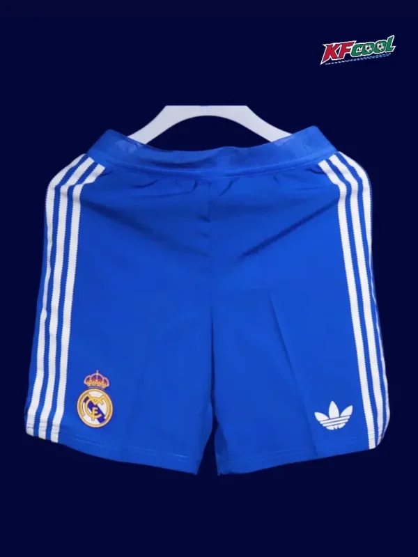 Real Madrid Third Front Player 25/26 Blue Shorts