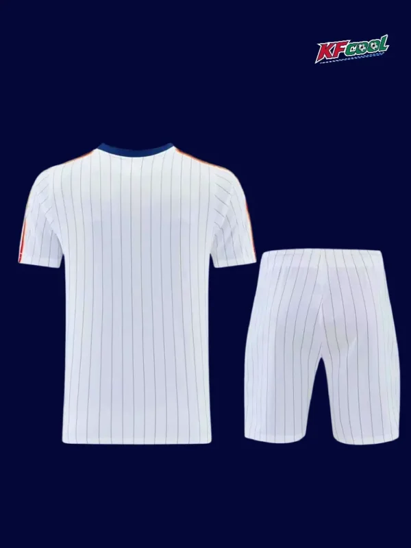 Roma White Training Short Suit 2627B - KFCool – Football Jerseys & Soccer Kits Store