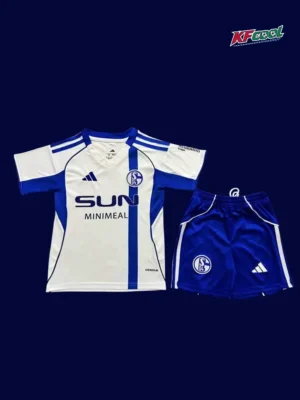 Schalke 04 Away Kids kits 25/26 Fans Version