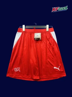 Switzerland Home Red Shorts Pants 26/27 Fans Version