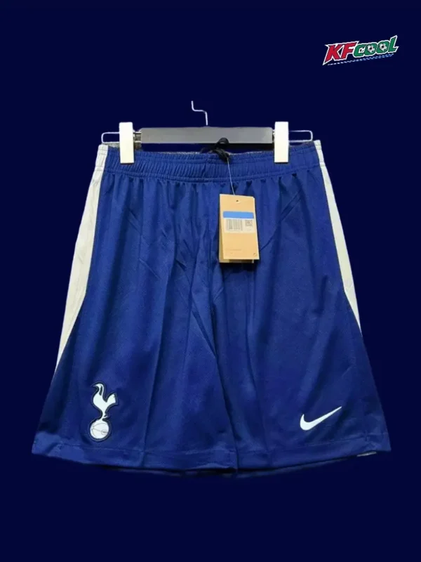 Tottenham 25/26 Home Shorts Fans Front white replica shorts.