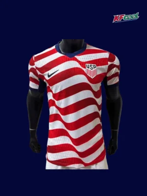 United States Red White Jersey 25/26 Player Version