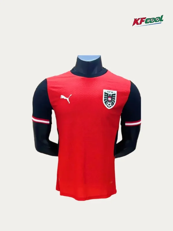 Austria Home Jersey 2627 Player Version1 - KFCool – Football Jerseys & Soccer Kits Store