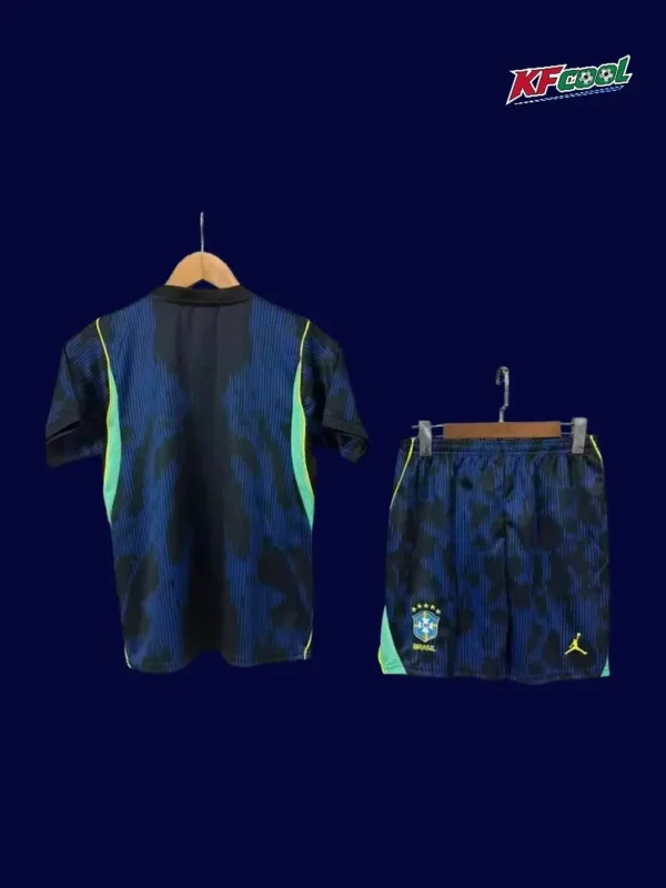 Brazil Away Kids kits 2627 Fans Version2 - KFCool – Football Jerseys & Soccer Kits Store