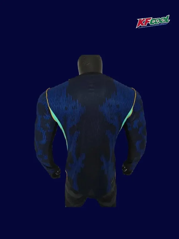 Brazil Away Long Sleeve Jersey 2627 Player Version2 - KFCool – Football Jerseys & Soccer Kits Store