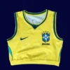 Brazil Home Women 2627 Yoga Vest1Brazil Home Women 2627 Yoga Vest1 - KFCool – Football Jerseys & Soccer Kits Store