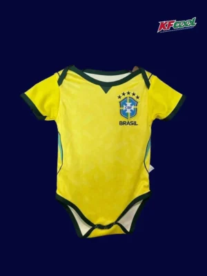 Brazil Home Yellow Babysuit Infant Crawl 2627A Brazil Home Yellow Babysuit Infant Crawl 26/27