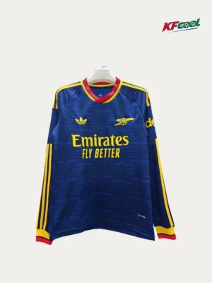 Arsenal Away Long Sleeve Jersey 2627 Fans Version1 Arsenal Away Long Sleeve Jersey 26/27 Fans Version