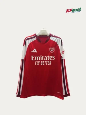 Arsenal Home Long Sleeve Jersey 2627 Fans Version1 Arsenal Home Long Sleeve Jersey 26/27 Fans Version