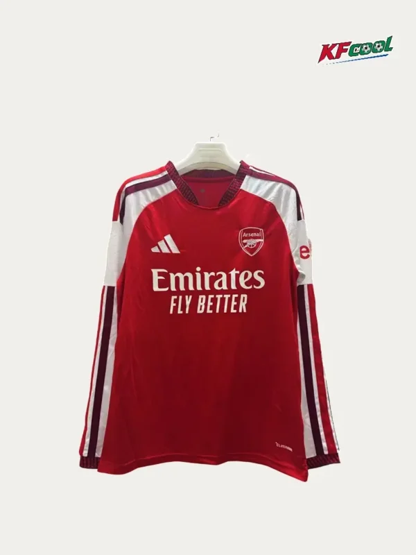 Arsenal Home Long Sleeve Jersey 2627 Fans Version1 - KFCool – Football Jerseys & Soccer Kits Store