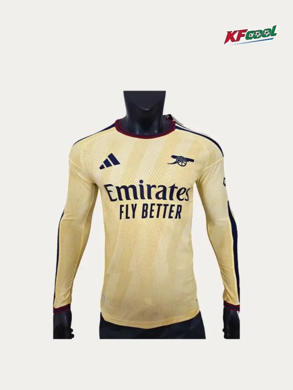 Arsenal Third Long Sleeve Jersey 2627 Player Version1 - KFCool – Football Jerseys & Soccer Kits Store