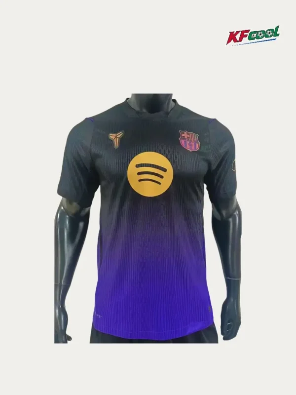 Barcelona Black Purple Training Shirts 2627 Player Version1 - KFCool – Football Jerseys & Soccer Kits Store