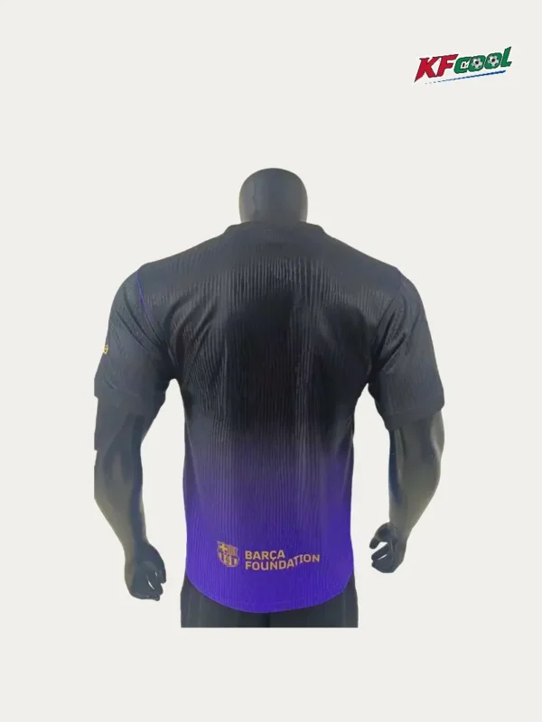 Barcelona Black Purple Training Shirts 2627 Player Version2 - KFCool – Football Jerseys & Soccer Kits Store