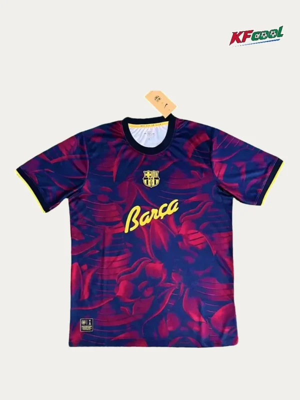 Barcelona Brown Black Training Shirts 2627 Fans Version1 - KFCool – Football Jerseys & Soccer Kits Store