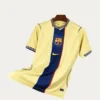 Barcelona Earthy Yellow Training Shirts 2627 Fans Version1 - KFCool – Football Jerseys & Soccer Kits Store