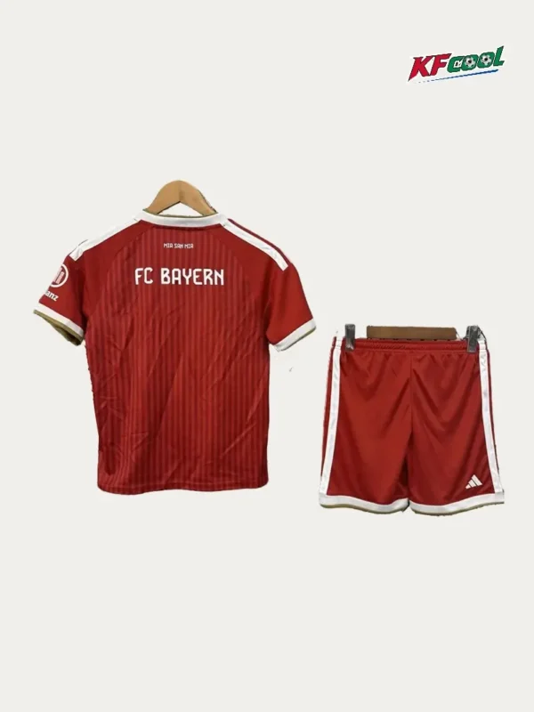 Bayern Munchen Home Kids kits 2627 Fans Version2 - KFCool – Football Jerseys & Soccer Kits Store