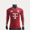 Bayern Munchen Home Long Sleeve Jersey 2627 Player Version1 - KFCool – Football Jerseys & Soccer Kits Store