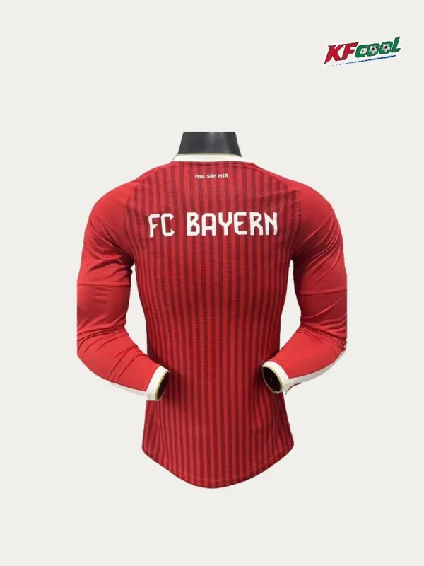 Bayern Munchen Home Long Sleeve Jersey 2627 Player Version2 - KFCool – Football Jerseys & Soccer Kits Store
