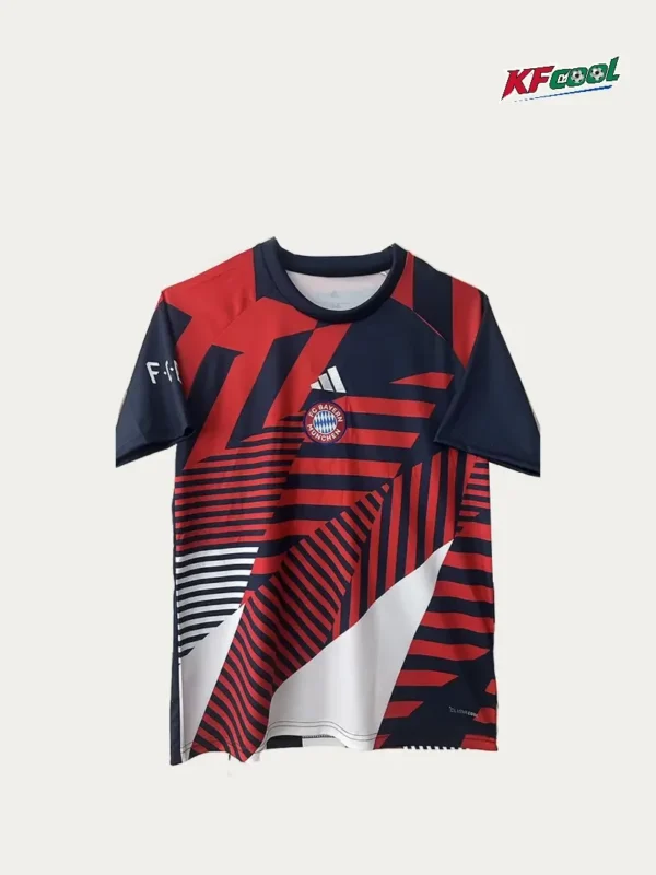 Bayern Munchen Red Black Training shirts 2627 Fans Version1 - KFCool – Football Jerseys & Soccer Kits Store