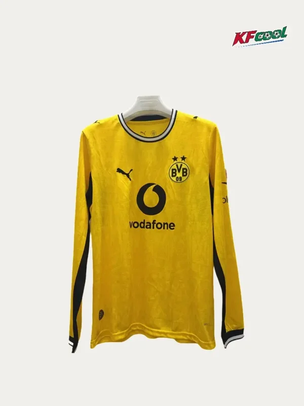 Dortmund Home Long Sleeve Jersey 2627 Fans Version1 - KFCool – Football Jerseys & Soccer Kits Store