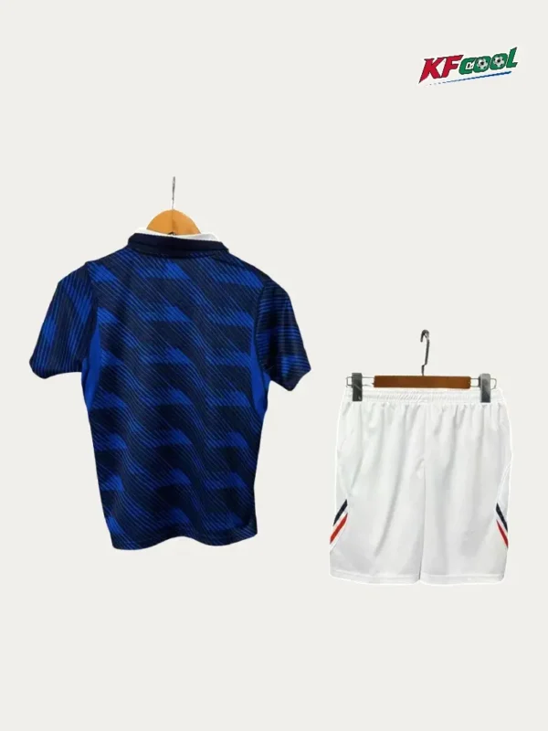 France Home Kids kits 2627 Fans Version2 - KFCool – Football Jerseys & Soccer Kits Store